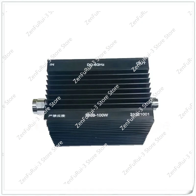 

100W Fixed Attenuator N Type Frequency DC-6GHz 1-60dB