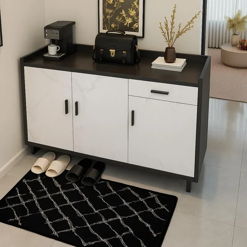 for Shoe Cabinet Large Capacity Multi-layer Integrated Entrance Storage Rack for Home Entryway Building Exterior Door