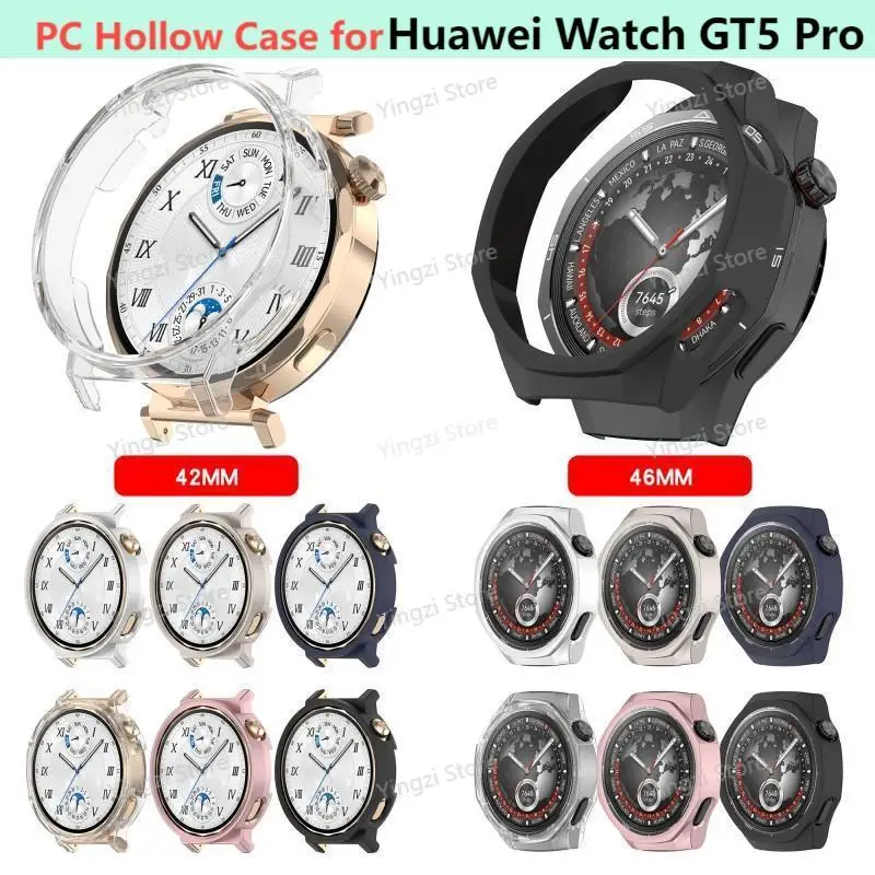 Image of PC-Hohlgehäuse für Huawei Watch GT5 Pro 46mm 42mm Schutzhülle für Huawei Watch GT 5 Pro