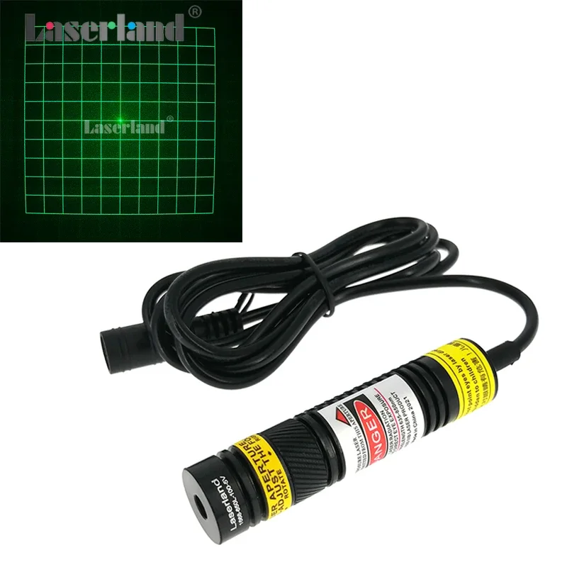 10*10 Grid 520nm Grid Green Light Grating Laser Module