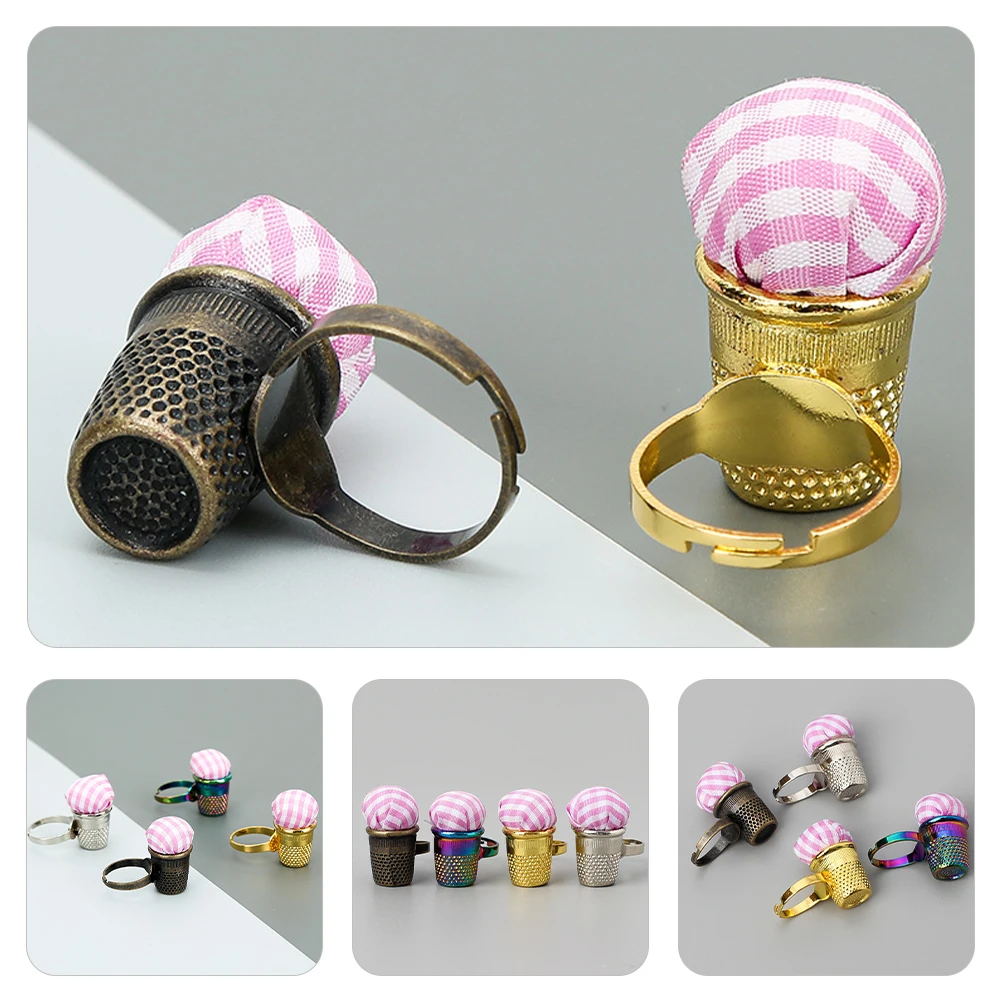 

Needle Finger Plug Embroidery Accessories Sewing Storage Holder Pin Cushions Insert Kit Thimble