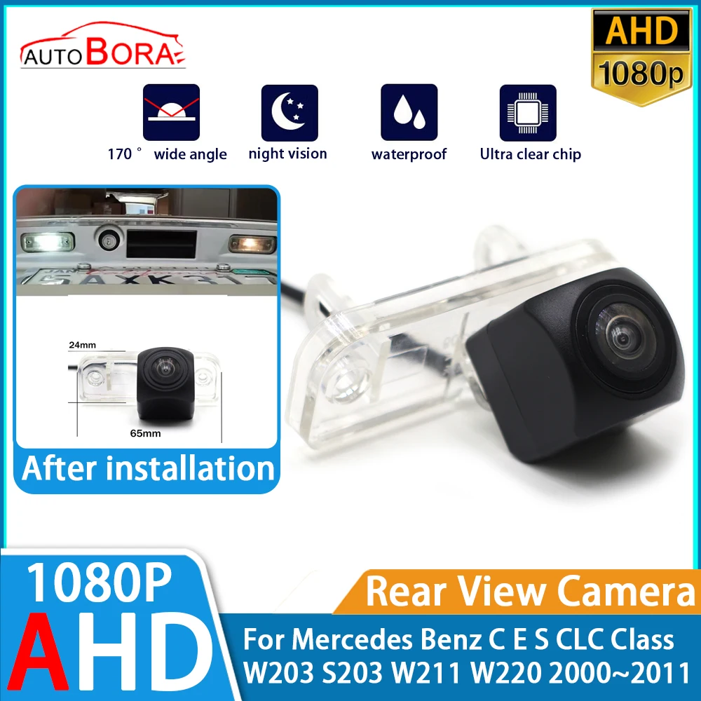 

Reverse Parking Car Rear View Camera AHD 1080P Night Vision for Mercedes Benz C E S CLC Class W203 S203 W211 W220 2000~2011