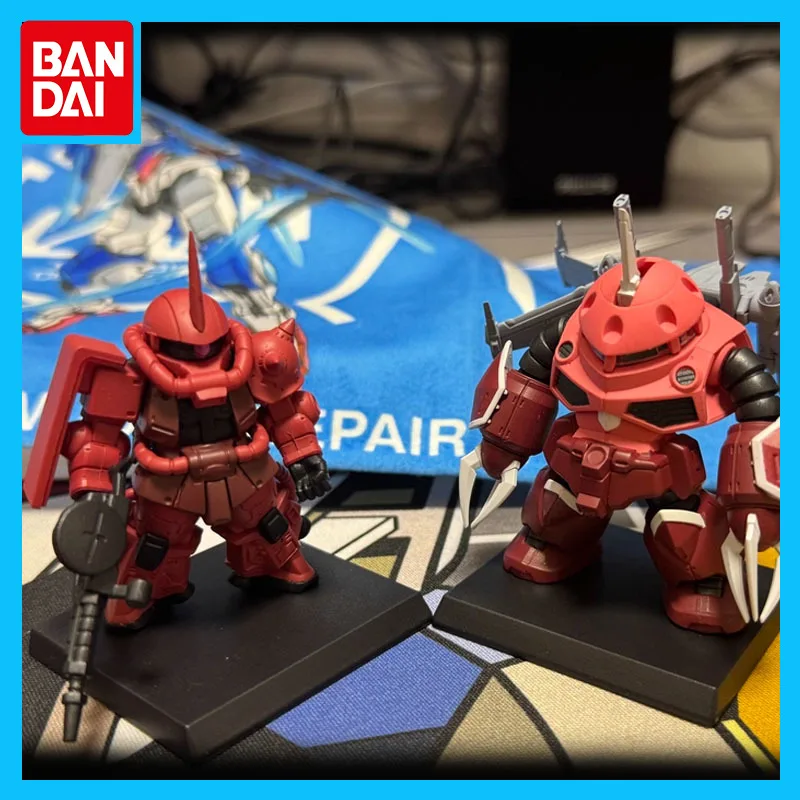 

Bandai Original GUNDAM Anime Figure FW27 Cross-time War Action Figure Toys for Boys Girls Kids Gift Collectible Model Ornaments