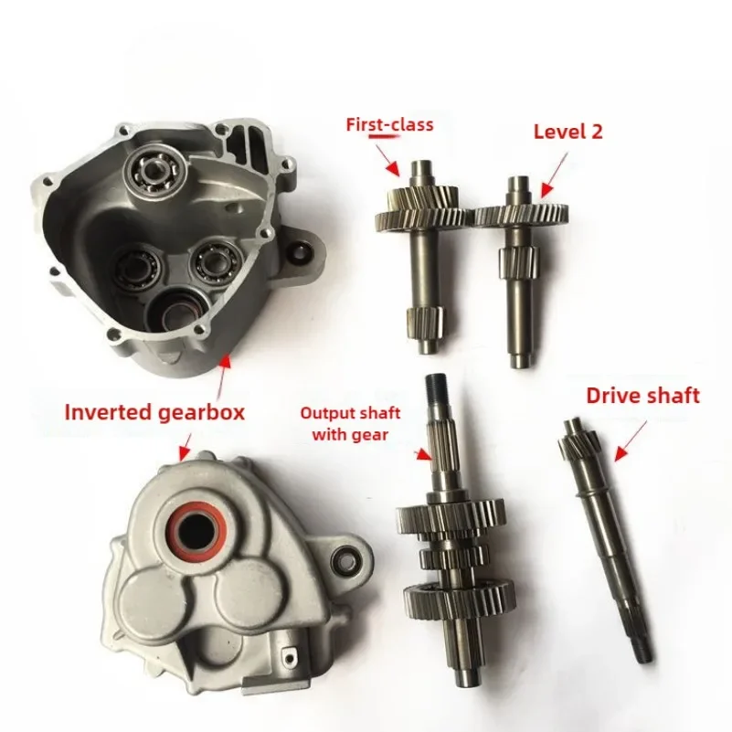 

GO Karting Parts JEEP 150-200CC Wang Ye GY6 Встроенный реверсивный механизм Двигатель Трансмиссия