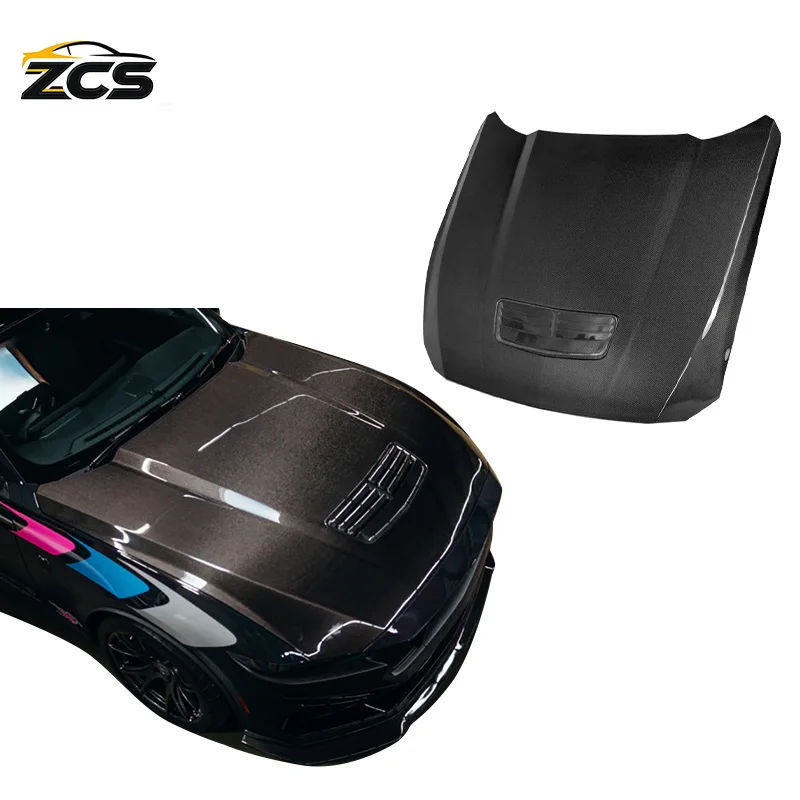 

2024 Model For Mustang Modified GT Carbon Fiber Hood