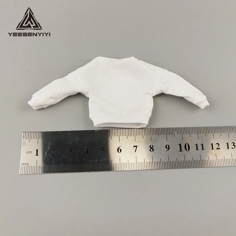 سويت شيرت نسائي كبير الحجم مكشوف الكتفين مقاس 1/12 مقاس 6 بوصات لشخصية الحركة | قمة دمية BJD مقاس 6 بوصات | الزي مجسمات 15 سم