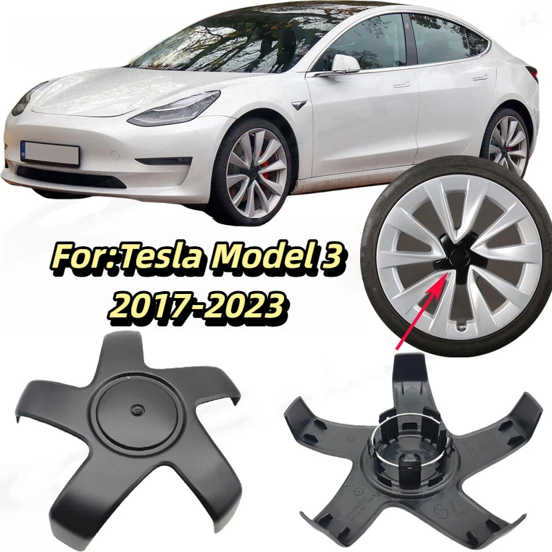 

For Tesla Model 3 2017-2023 wheel hub cover wheel center cover,Replace the wheel hub cover