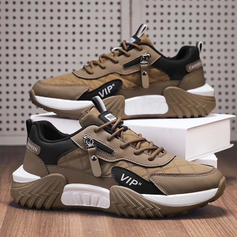 

Мужская повседневная спортивная обувь на толстой подошве, увеличивающая рост, с цветными блоками, на мягкой подошве, на шнуровке, всесезонные кроссовки большого размера