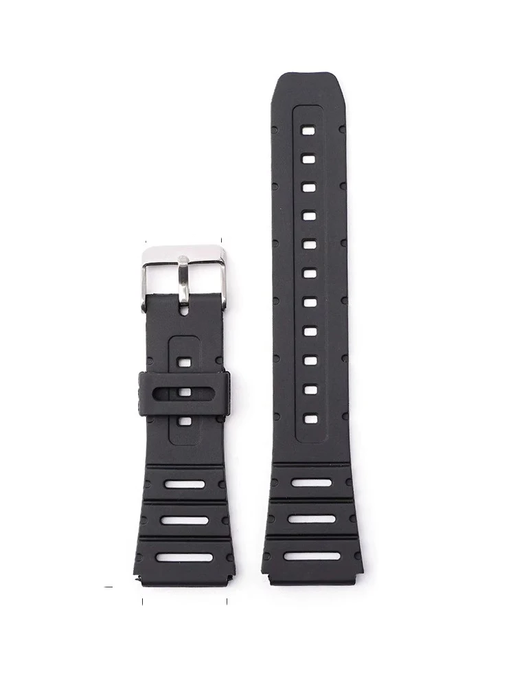 Watch band for Casio straps watch accessorise CA-53W CA-61W FT-100W W-520U W-720G tpu soft watchband Wristband Belt FT100W 20mm