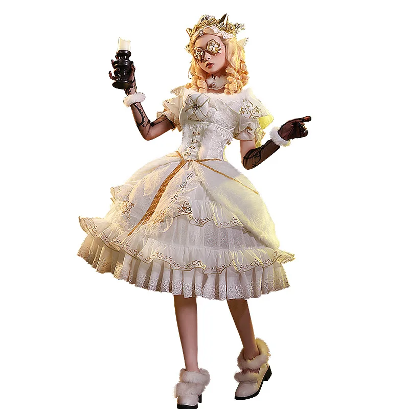 2025 New Identity V Emily Dyer Cosplay Costume for Halloween,Christmas Role Playing Party, Lydia Jones in stock Game,Doctor S-L