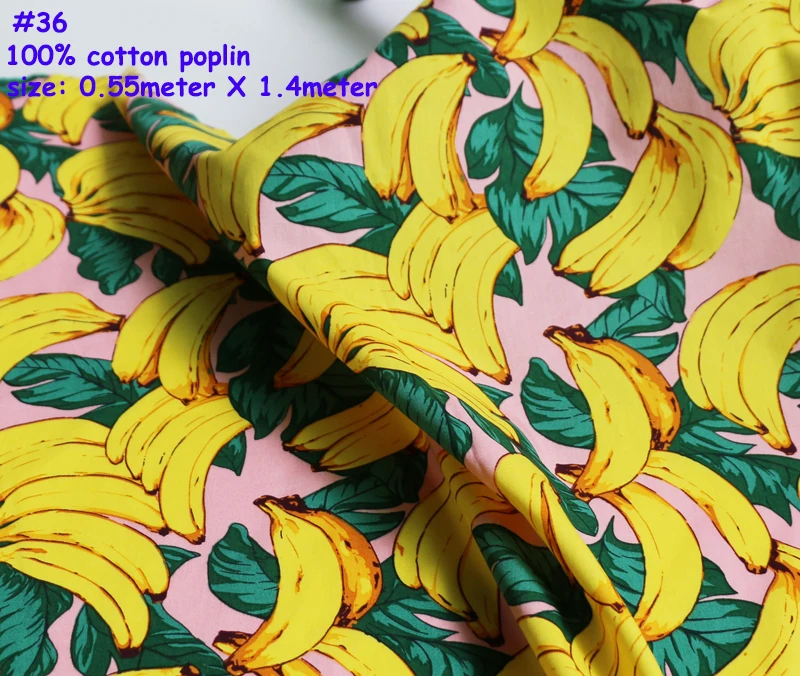 Number-5 SUPER DEALS!! BY PIECE Printed Cotton Poplin Fabric Patchwork view 6