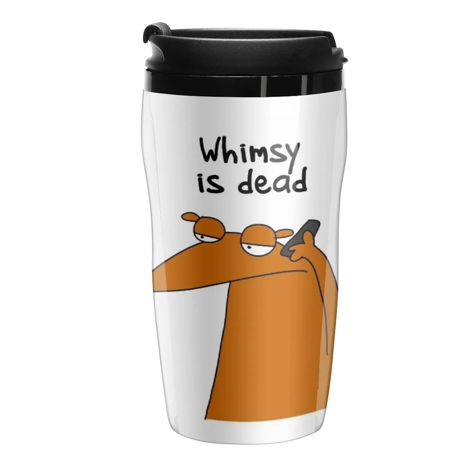 

New Whimsy is dead Travel Coffee Mug Coffee Cup Espresso Glasses For Coffee Coffe Cup Coffee To Go