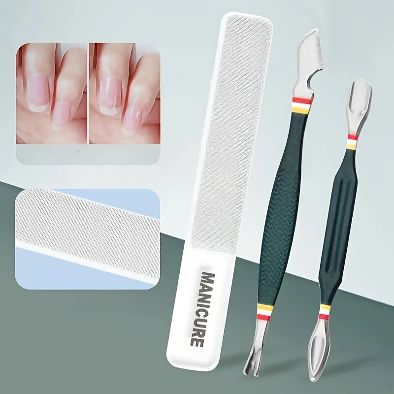 プロ仕様20点ネイルケアキット ステンレス製 マニキュア＆ペディキュアセット 爪切りセット トラベルケース付き