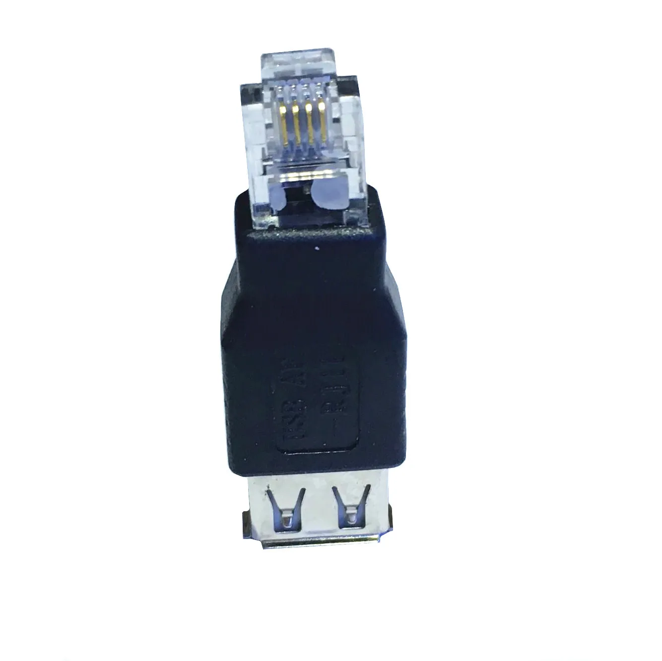 USB żeńskie RJ11 RJ12 4PIN konwerter ADAPTER sieci gniazdo telefoniczne AF 6 p4c