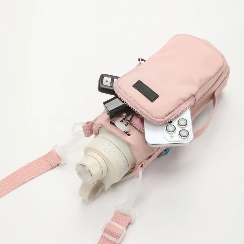 

Insulated Leakproof Drink Carrier Tote Bag with Strap for Travel Gym Work Keeps Beverages Hot or Cold Fit Tumblers Bottles Mug