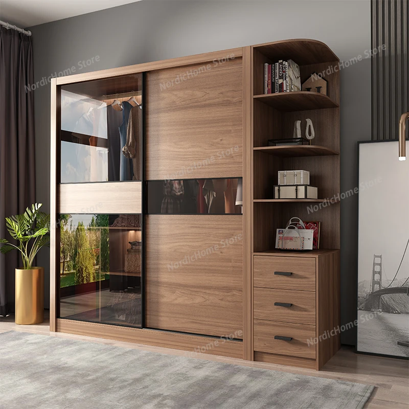 wardrobe for clothes Organizer furniture cheap bedrooms wardrobes Drawers open closets furniture home Cabinet storage luxurious
