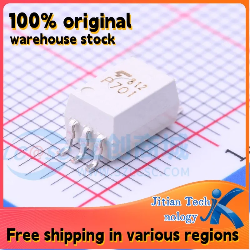 10PCS TLP701(TP,F) logo P701 SOP-6 100% original inventory High-Quality Electronic Component