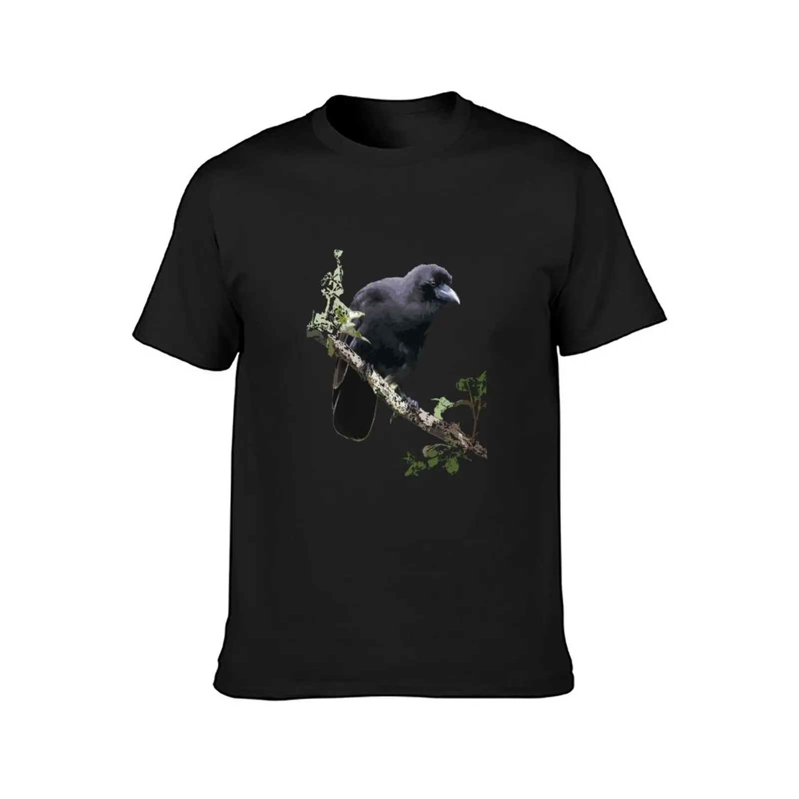 Hawaiian Crow or ‘Alalā T-Shirt plus sizes plus size tops men clothings