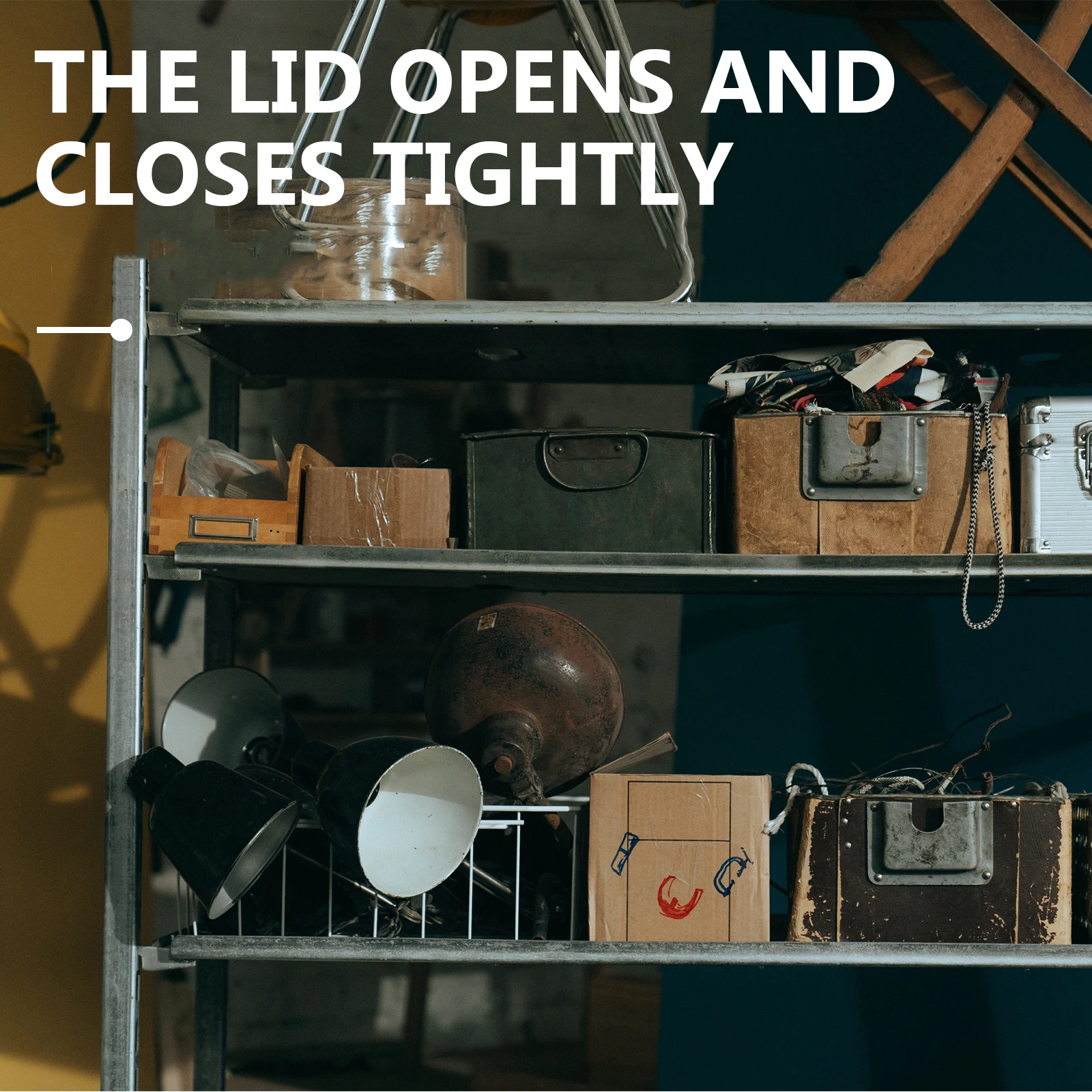 

6Pcs Silver Tinplate Storage Boxes Small Square Clear Window Candy Container Gift Jewelry Holder Multipurpose Storage Case