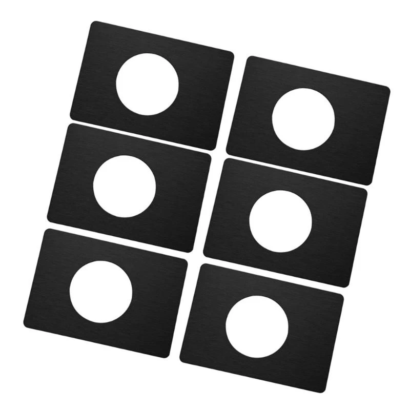 5AsD Portas Backing Placa backing Porta aço Bathes Protector para uso interior e exterior