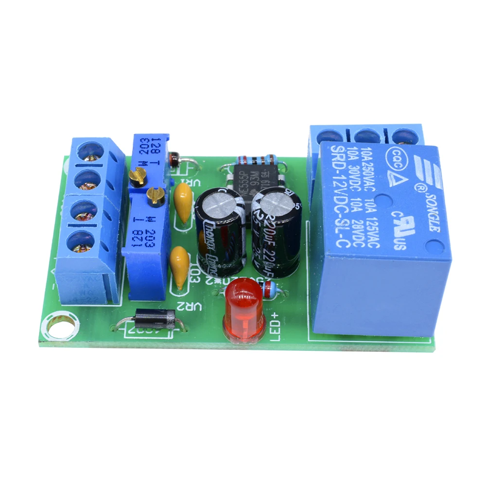 XH-M601 Smart Charger Power Control Panel Automatic Charging Power Supply 12V Battery Charging Control Board Module for DIY Kit