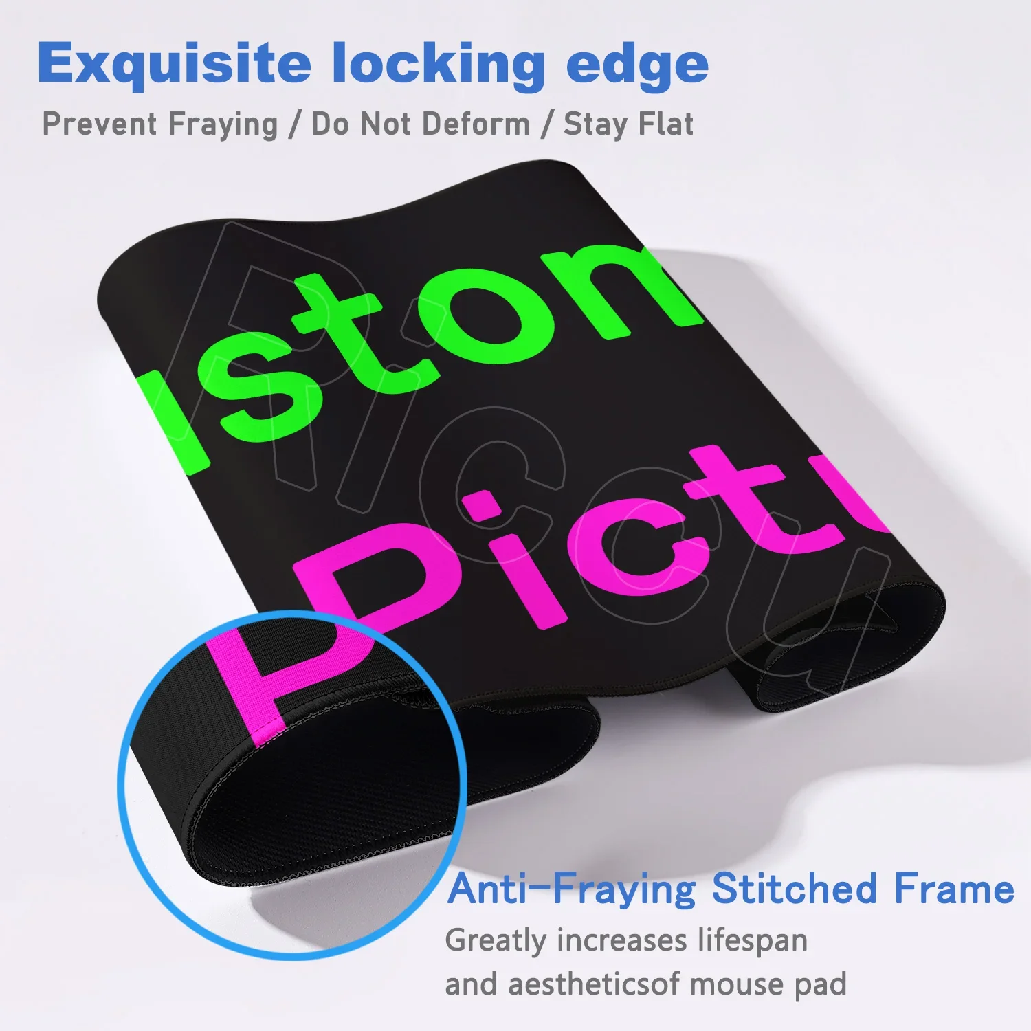 Gaming muismat antislip natuurlijk rubber tapijt desktop decoratie DIY muismat op maat mijn eigen afbeelding HD muizen matten computer kantoor