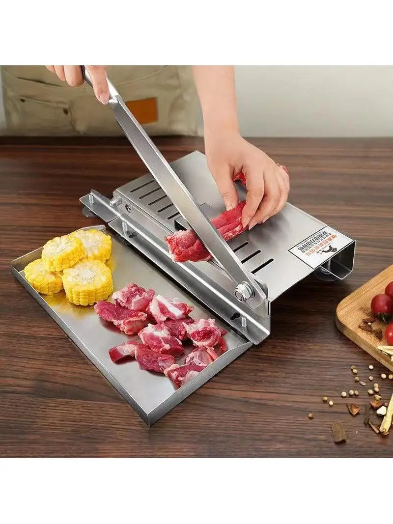 

Multifunctional Home And Commercial Use Small Size Meat Slicer for Cutting Beef Lamb Rolls Fatty Beef Medicinal Herbs And Drugs