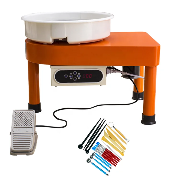 

11" Electric Table Top Pottery Wheel Machine 28CM 150W DIY Ceramic Clay Wheel