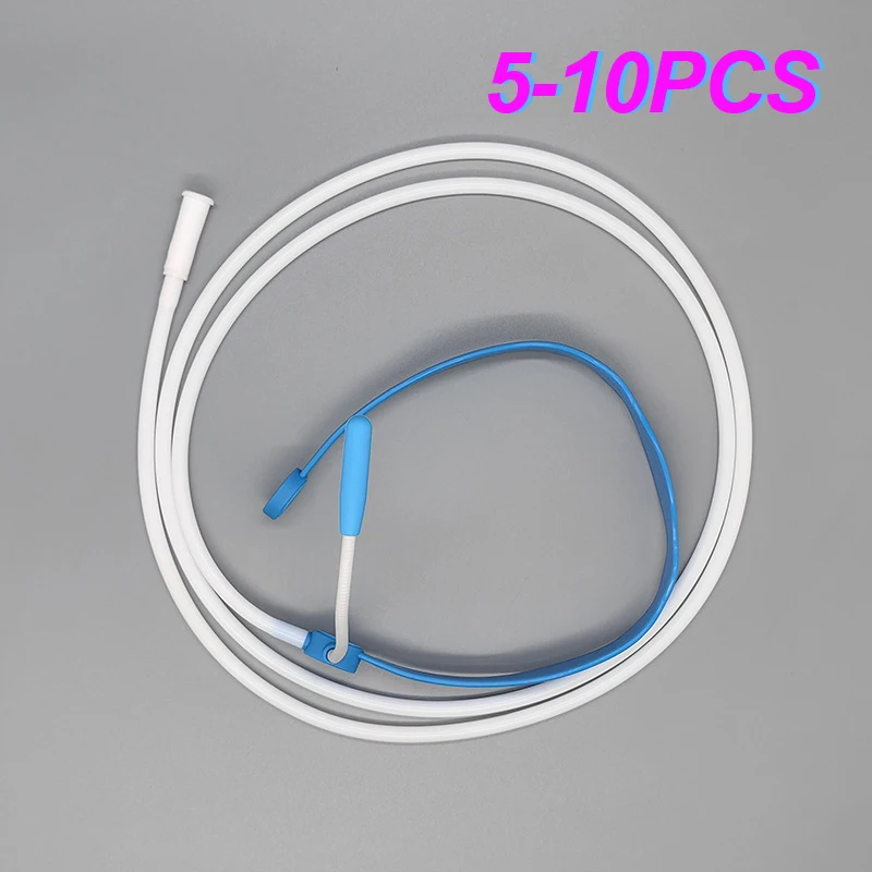 5-10pcs 2M Silicone High-Flow Oxygen Nasal Cannula Headset Type Hydrogen Inhalation Machine Suction Tube