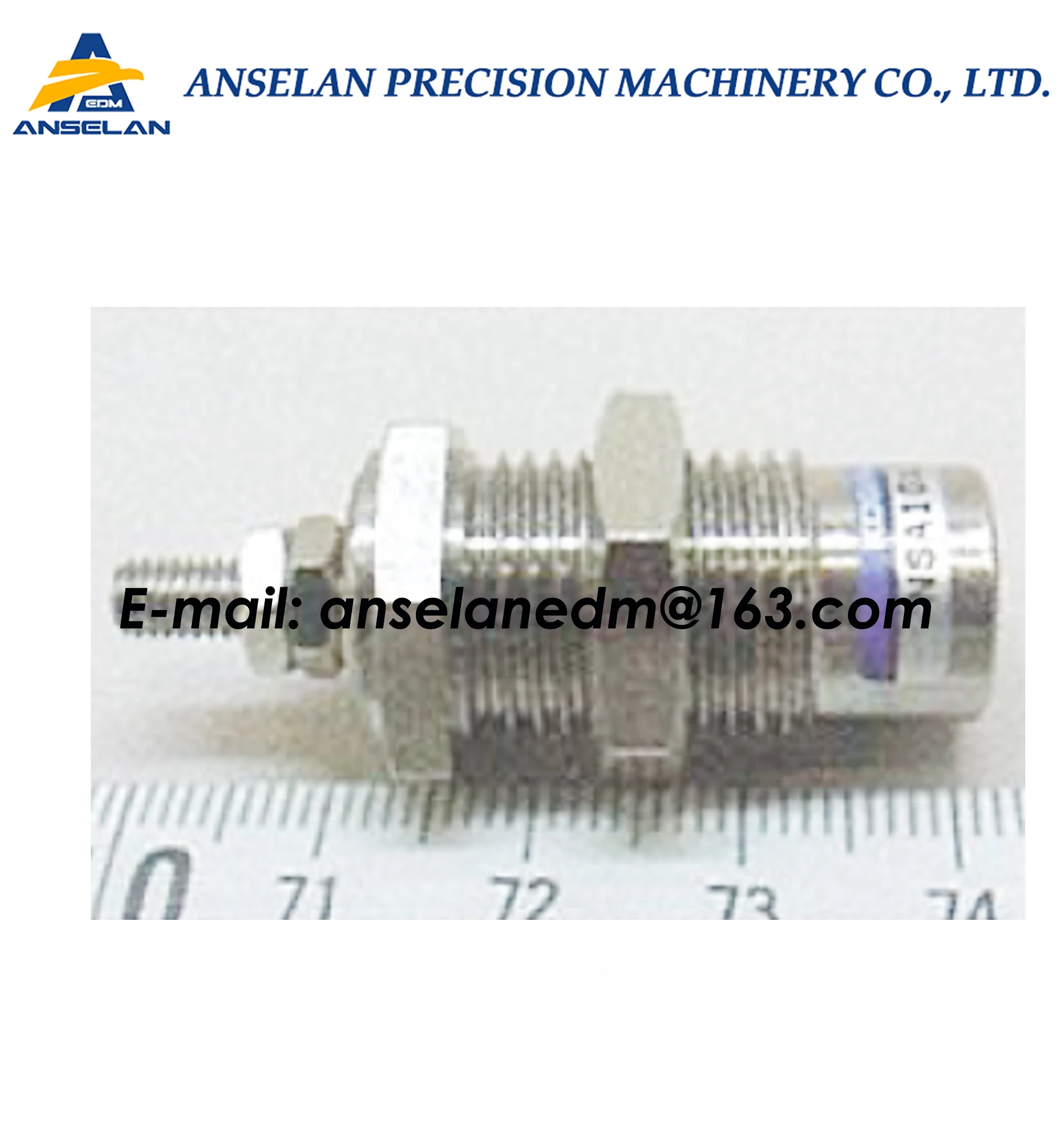 

P656F000P15 EDM Air Cylinder D6xL10mm P656-F000-P15, 2210003406, DH86900, DH869A for DWC-RA, FA series machines