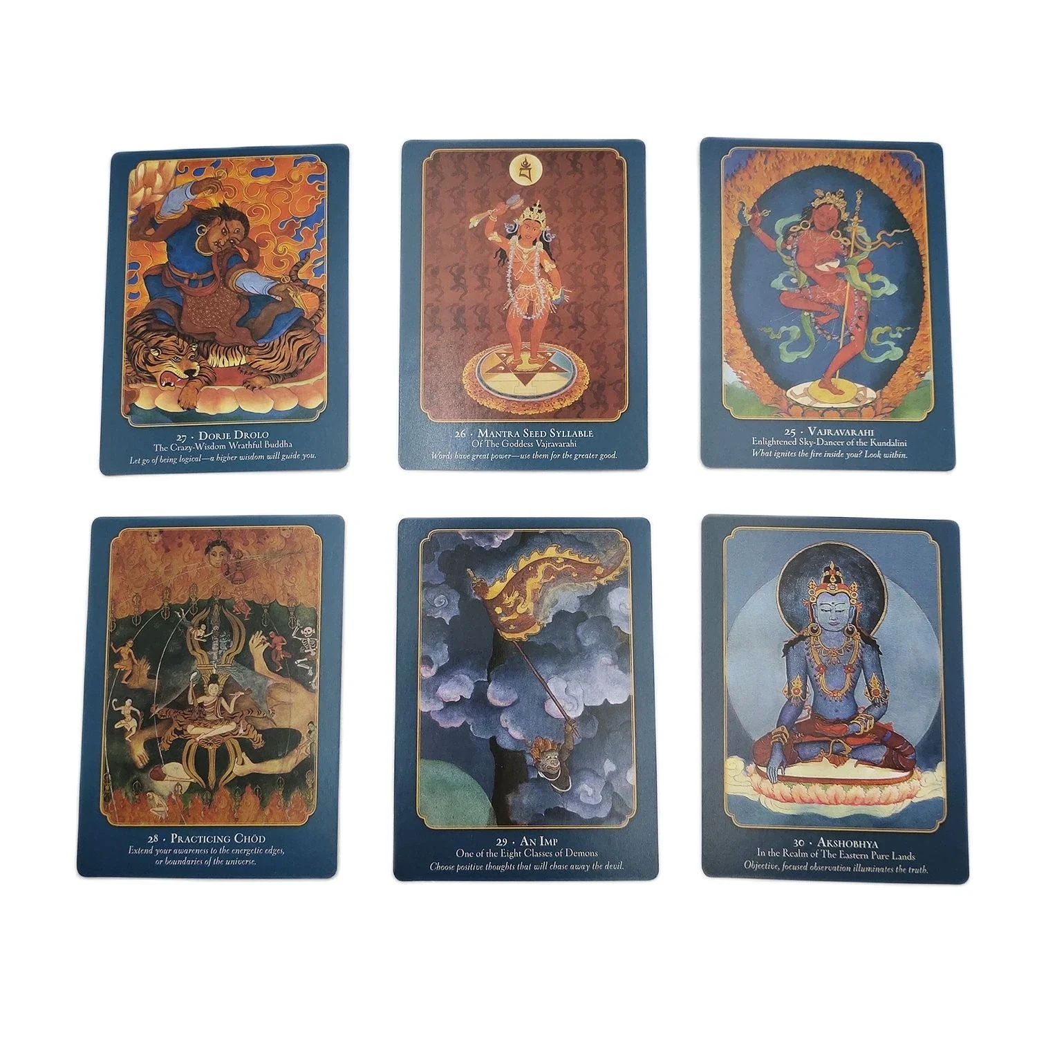 Buddha Wisdom Shakti Power Oracle Card Leisure Party Board Game Fortune Telling Prophecy Entertainment Tarot Deck With PDF Guide