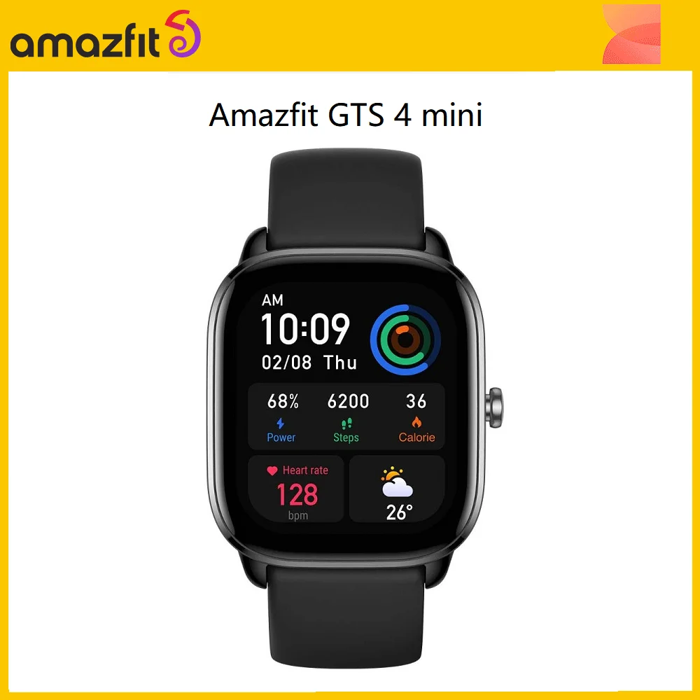 2022 globale Version Amazfit GTS 4 Mini Smartwatch Mit Alexa Gebaut-in 24H Herz Rate 120 Sport Modi smart Uhr relogio