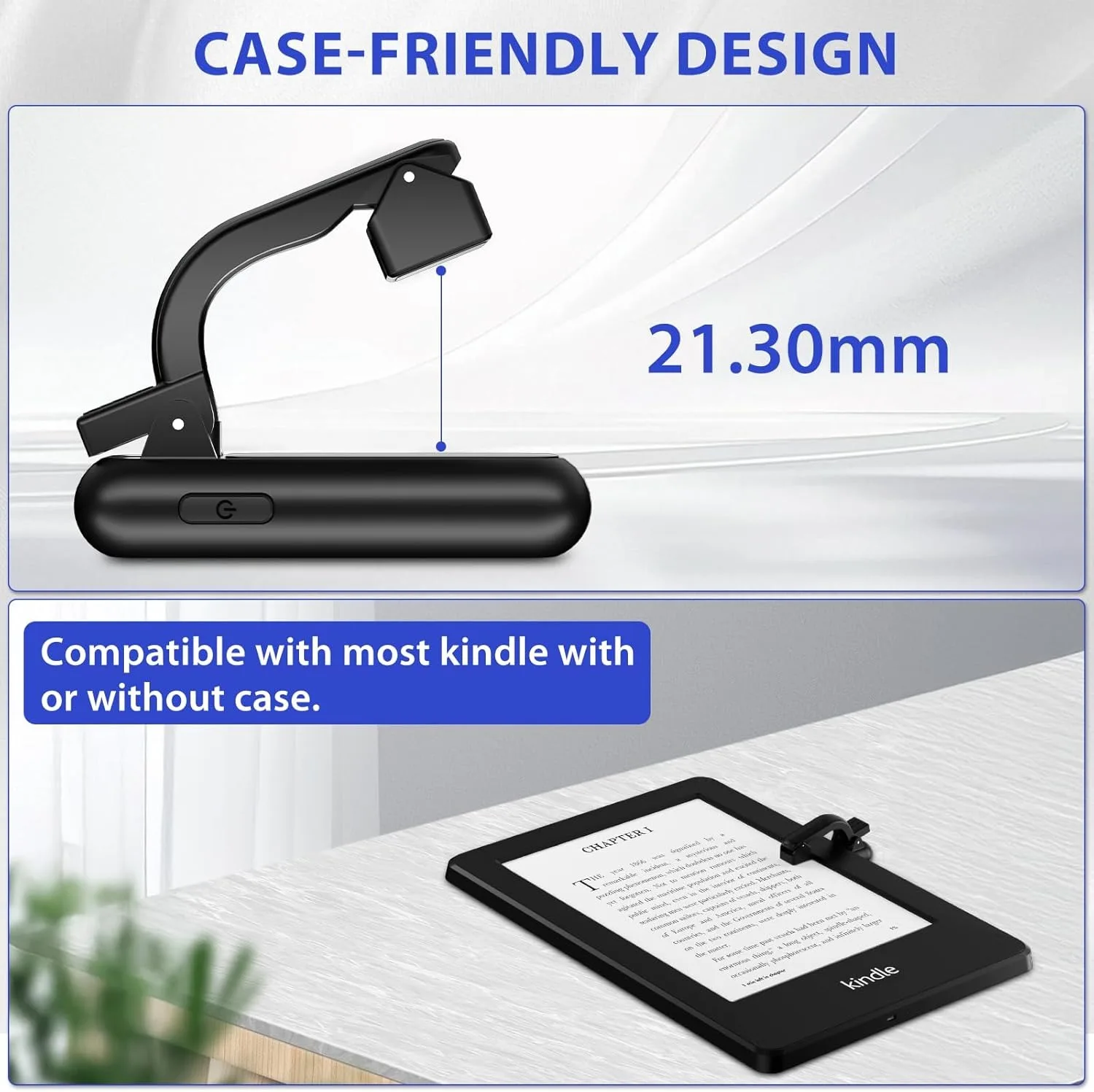 Remote Control Page Turner Compatible With Kindle Paperwhite Oasis Scribe EReaders Elipas Libra Clara, Page Turner