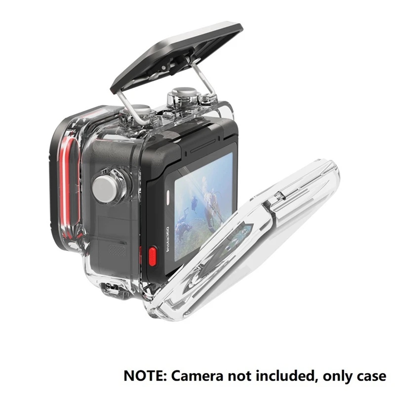 Transparent Protective Case For Insta360 Ace Waterproof Diving Protective Shell For Insta360 Ace Camera Replacement Accessories