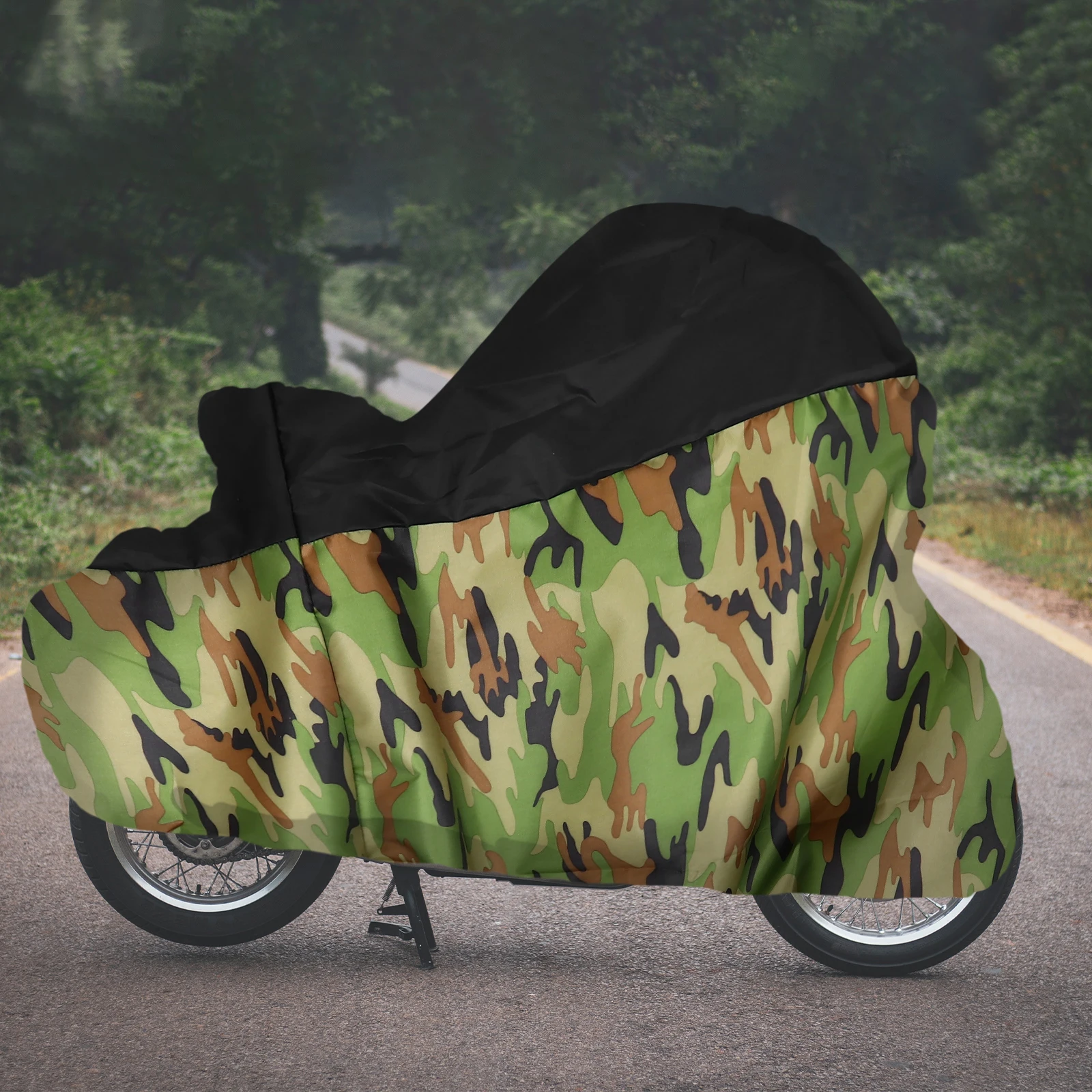 

Motorcycle Cover Bike Shelter Waterproof Dustproof Motorbike Case Breathable UV Protection Storage Suit Accessories Reusable