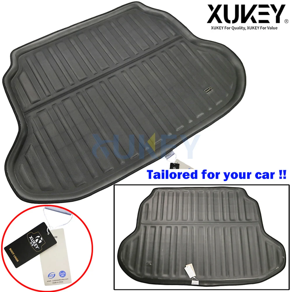 Accessories For Honda CR-V CRV 2002-2006 Rear Trunk Tray Cargo Boot Liner Mat Floor Protector Carpet Mud Kick 2003 2004 2005