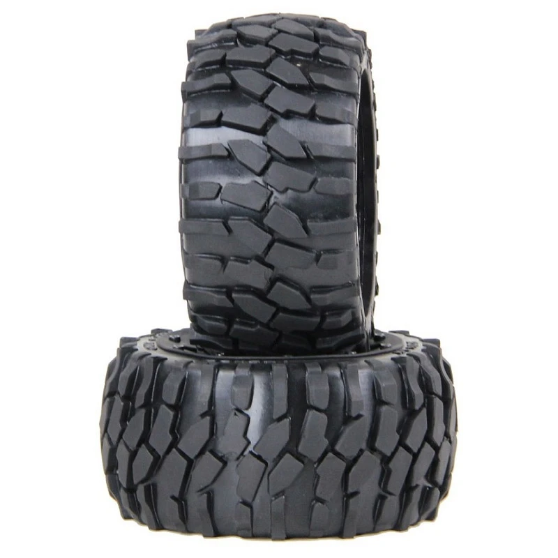 For Rovan 1/5 Buggy All-Terrain Tires Rear Gravel Wheels on 6-spoke Rims for HPI Baja 5B King Motor RC Car 1:5 Parts Accessory