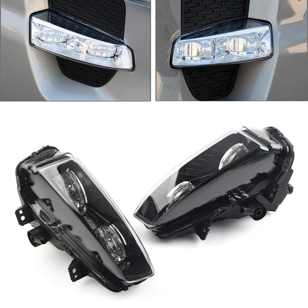 1 Pair Car Front Fog Light Lamp For Land Rover Range rover evoque suv 2012 2013 2014 2015 2016 L538