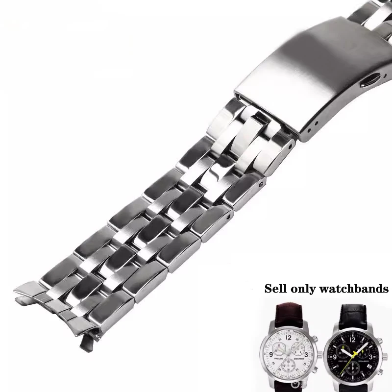 

Браслет для часов 19 мм 20 мм для TISSOT 1853 PRC200 T17 T461 T055 T014, мужской складной ремешок с застежкой, ремешки для часов из нержавеющей стали
