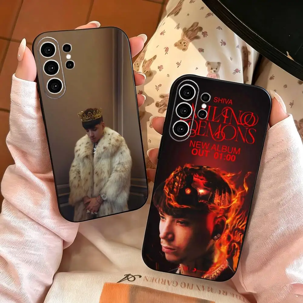 Shiva Rapper  Phone Case For Samsung S26,S25,S24,S23,S22,S21,S30,Ultra,Plus,Fe,Lite,Note,10,Black Cover