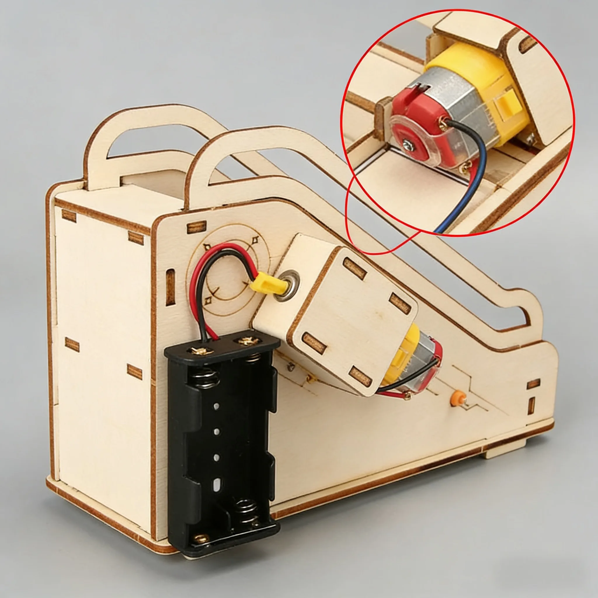Wissenschaftliche und Bildungs-Experimentiermodelle für Kinder, DIY-Rolltreppen-Bauspielzeug für Kinder, DIY-Geschenke für Kinder – Detail 3