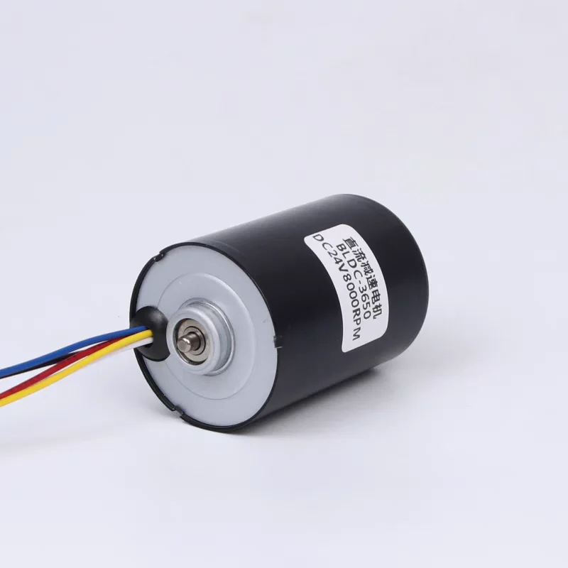 3650 Brushless Motor DC 12V 24V High Speed 4000rpm 8000rpm PWM Forward Reverse Electric BLDC Engine