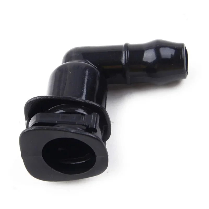 For VW Audi Beetle Golf Polo Touareg Bumper Lip Splitter Windshield Washer Pump Connector Elbow Water Spray Car Accessories