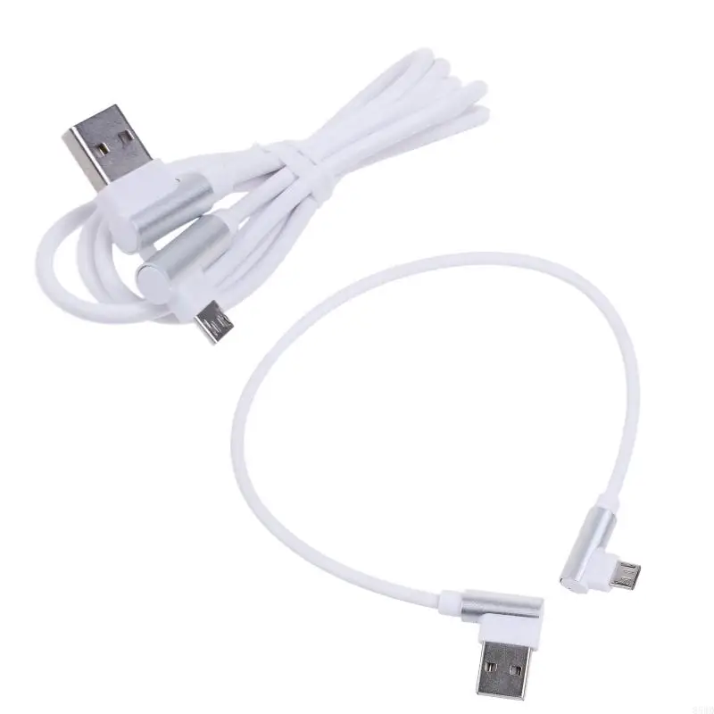 85WD Micro USB Fast Cord 90 Degree USB Cable For for Galaxy Phone USB Data Wire for Cellphone Tablet Cable