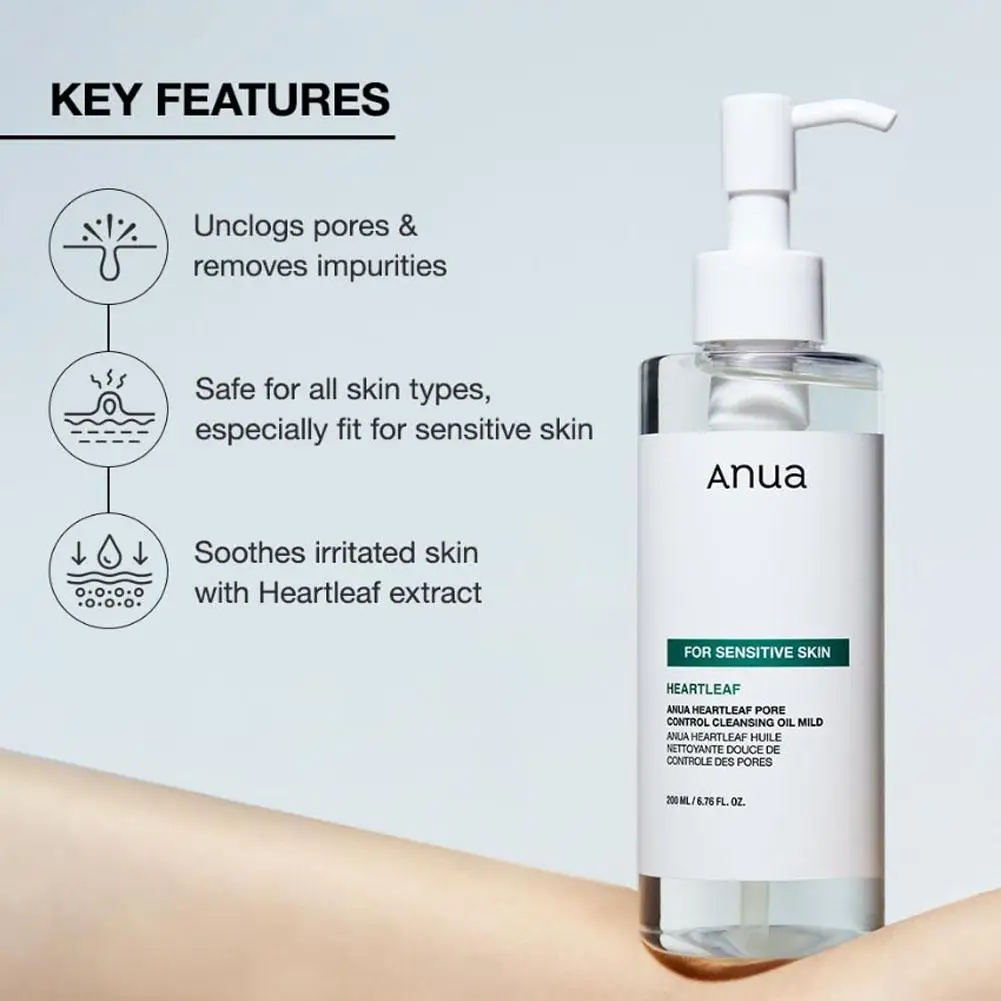 Cleansing Oil Gentle Facial Makeup Remover Moisturizing Face Refresher Cleaning Oil Cleaning Nose Pores For All Skin Types
