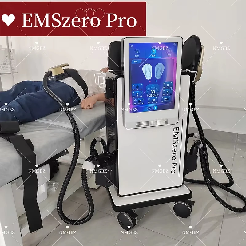 

2025 EMSzero Pro 6500W 15 Tesla Neo Black Gold RF EMS Sculpt Machine Fat Body Slimming Technology Muscle Stimulation Sculpting