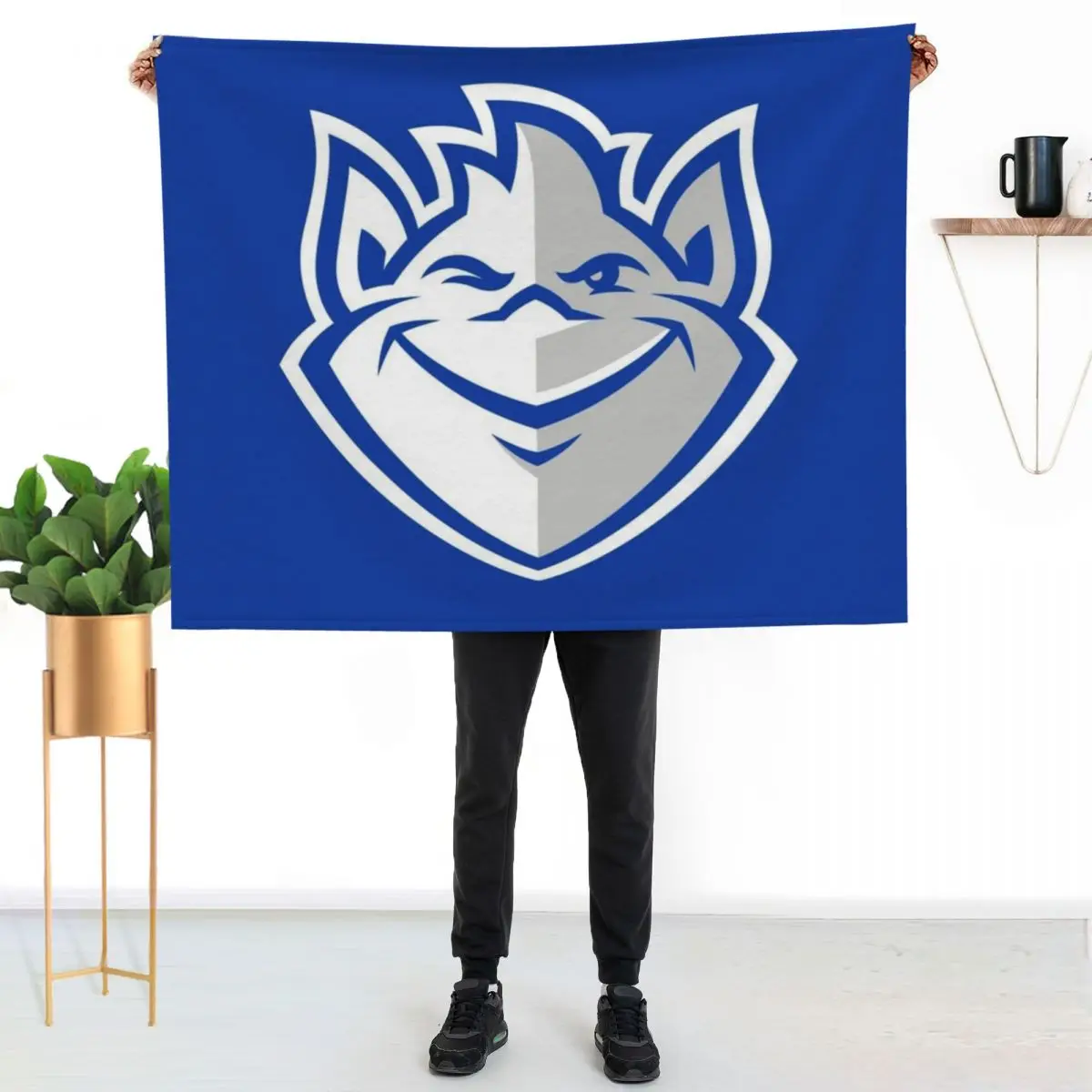 Saint Louis Billikens Throw Blanket Polar Hairys Luxury Throw Nap Tourist Blankets Sofas Of Decoration Blankets