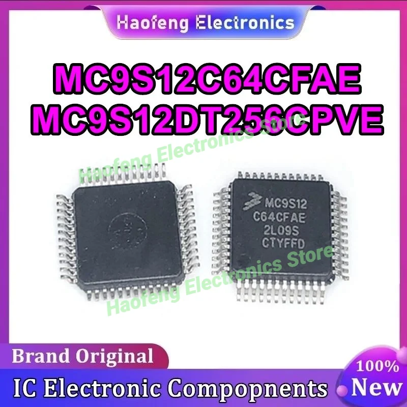 

MC9S12C64CFAE QFP48 MC9S12DT256CPVE QFP112 чип Новый на складе