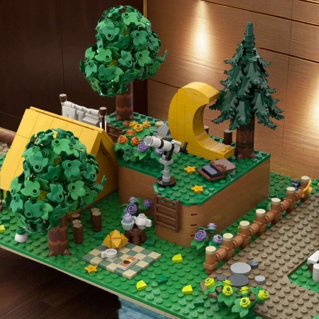 6276pcs MOC Animal Crossing Collection - Part II 5 In 1 Model Building Blocks Construction Christmas Gift Toy Education Display