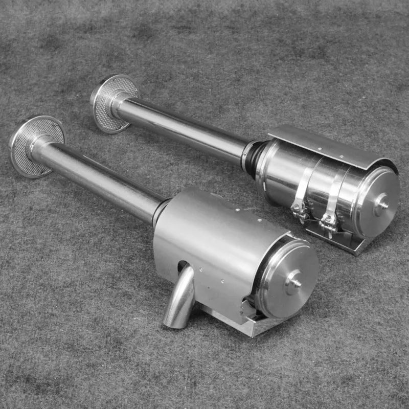 1 Pair Metal Simulation Metal Air Cleaner decorate Upgrade for 1/14 Tamiya RC Truck King Hauler 56344 56301 LESU Car Accessories